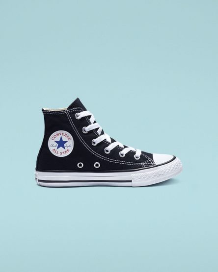 Boys' Converse Chuck Taylor All Star Classic High Top Shoes Black | AU 8EC16U